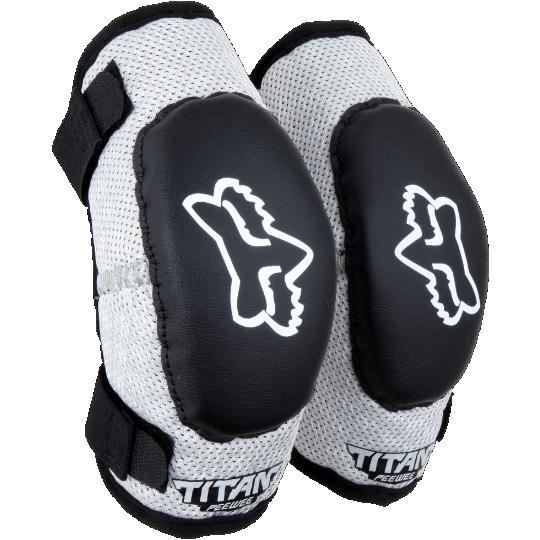 Налокотники детские Fox Titan Elbow Guard Black/Silver