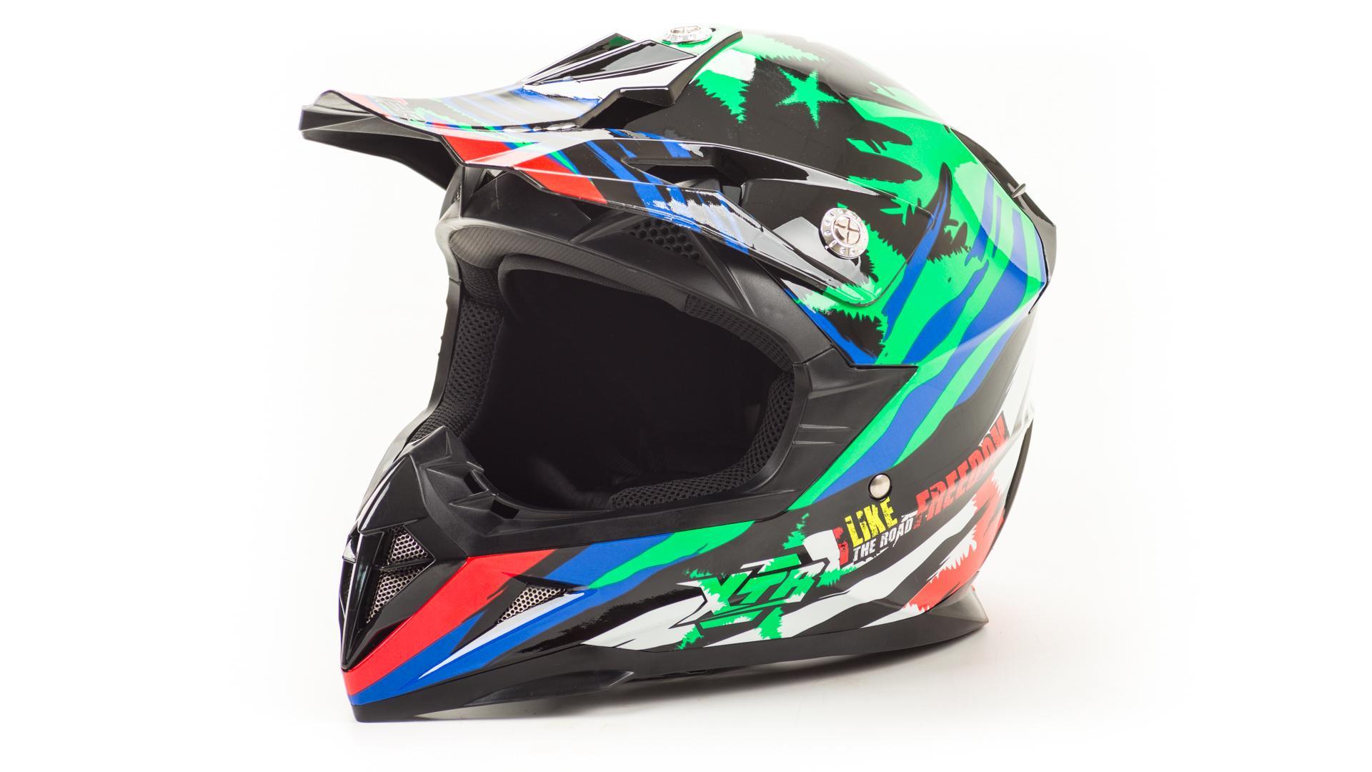 Шлем мото кроссовый HIZER 211